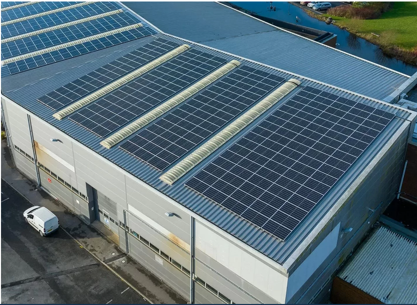 Commercial rooftop project